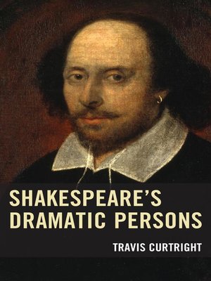 cover image of Shakespeare's Dramatic Persons